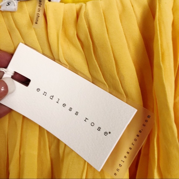 NWT Revolve Endless Rose Pleated One Shoulder Dres - Picture 5 of 8